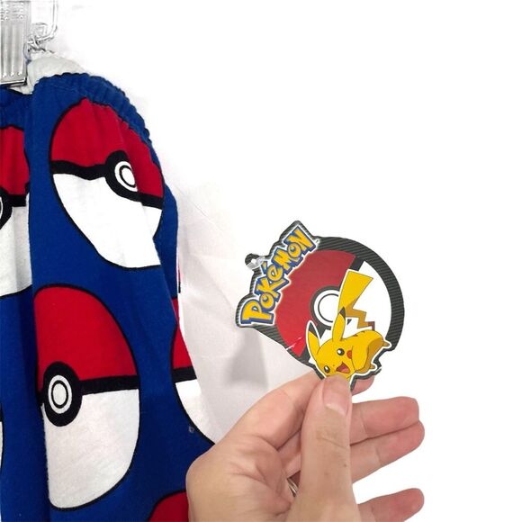 Men's Pokemon Pokeball All Over Printed Sleep Lounge Pajama Pants XL - Picture 6 of 9